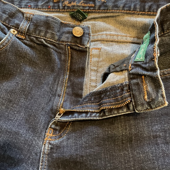 Ralph Lauren Jeans Straight Leg Dark Wash 10 - Picture 10 of 15